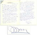 Mary Astor Autograph Letter Signed -- ...not many people in A.A. can make a Twelfth Step call on a few million people at one time!... & ...the nonsense said that keeps alcoholics sick...