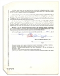 Lot of 3 Al Capp Signed Contracts With the William Morris Agency, Each Signed Twice by Capp