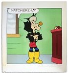Al Capp Signed ''Li'l Abner'' Artist's Proof Lithograph, Featuring Mammy Yokum -- Signed ''Al Capp '74'' & ''EA 11/20'' -- Measures 23.75'' x 25.75'' -- Staining to Border; Very Good Condition