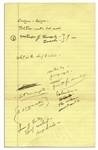Richard Nixon Handwritten Notes -- ...Politics - not a bad word...