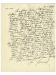 Sigmund Freud Autograph Letter Signed From 1937 Regarding His Family Tree -- ''...I am finding a large number of respectable persons in there...''
