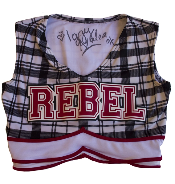 Iggy Azalea Signed and Worn ''Rebel'' Cheerleading Uniform -- Worn by Azalea During Her Performance at the 2014 Billboard Music Awards