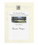 Ronald & Nancy Reagan Signed Copy of ''An American Life'', Uniquely Signed by the First Couple -- With Beckett COA 
