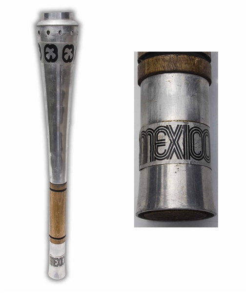 Olympic Torch From the 1968 Olympic Games Held in Mexico City