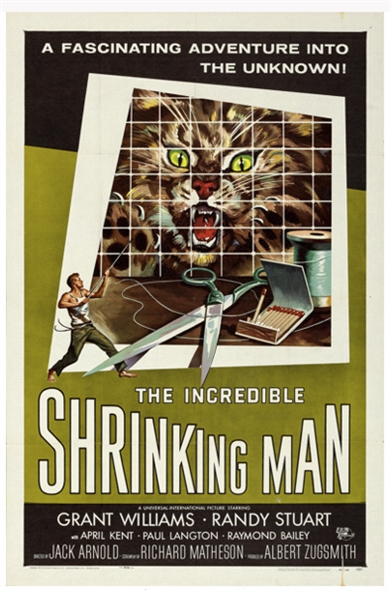 One Sheet Poster for ''The Incredible Shrinking Man'' From 1957