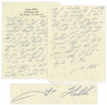 Joseph Heller Autograph Letter Signed -- ...About Catch-22...you undoubtedly know more about the book and the events surrounding it than I do...I would not trust my memory...