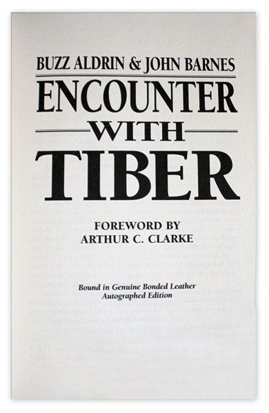 Limited Edition ''Encounter With Tiber'' Signed By Astronaut Buzz Aldrin