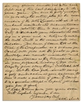 Eyewitness Letter to President Abraham Lincoln's Assassination -- ''...You will be fully justified in revealing the entire plot for the assassination of the noble Lincoln...''