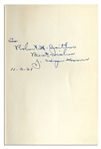 J. Edgar Hoover Signed ''Masters of Deceit: The Story of Communism in America and How to Fight It''