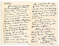 Dwight Eisenhower WWII Autograph Letter Signed -- ...Ive just finished a picture taking ordeal! I always feel like a ---- fool when they say - A little smile, please! Blah!...