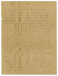 Rene Gagnon Pair of 1944 Letters -- ''...I'm getting lonelier and lonelier every day...''