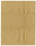 Rene Gagnon Pair of 1944 Letters -- ''...I'm getting lonelier and lonelier every day...''