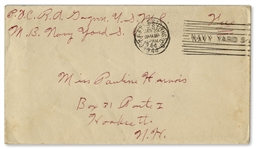 Rene Gagnon Pair of 1944 Letters -- ''...I'm getting lonelier and lonelier every day...''