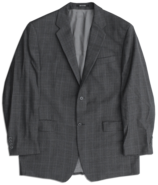 Steve Carell Screen-Worn Calvin Klein Wool Business Suit From ''The Office'' -- With a COA From NBC Universal