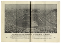 Olympics Program for the 1932 Summer Games in Los Angeles -- Program for 2 August 1932 Events