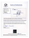 Neil Armstrong Signature, With NASA Photo of the Apollo 11 Crew -- With Steve Zarelli COA