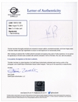 Neil Armstrong Signature, With NASA Photo of Armstrong -- With Steve Zarelli COA