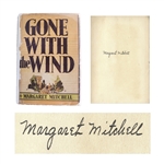 Margaret Mitchell Signed First Edition, First Printing of Gone With The Wind -- In Rare First Printing Dust Jacket