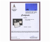 Martin Luther King Jr. Signature -- With University Archives COA