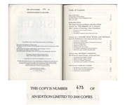 David Ben-Gurion Signed Limited Edition of ''Israel: A Personal History''