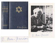 David Ben-Gurion Signed Limited Edition of Israel: A Personal History