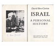 David Ben-Gurion Signed Limited Edition of ''Israel: A Personal History''
