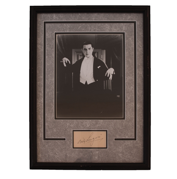 Lot Detail - Bela Lugosi Signature