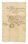 Georg Wilhelm Friedrich Hegel Document Signed -- The Iconic Philosopher Issues a Certificate of Learning to His Student