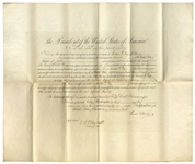 Grover Cleveland Document Signed as President -- Cleveland Appoints a Consul to Germany