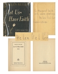 Helen Keller Signed Copy of Her Book, Let Us Have Faith