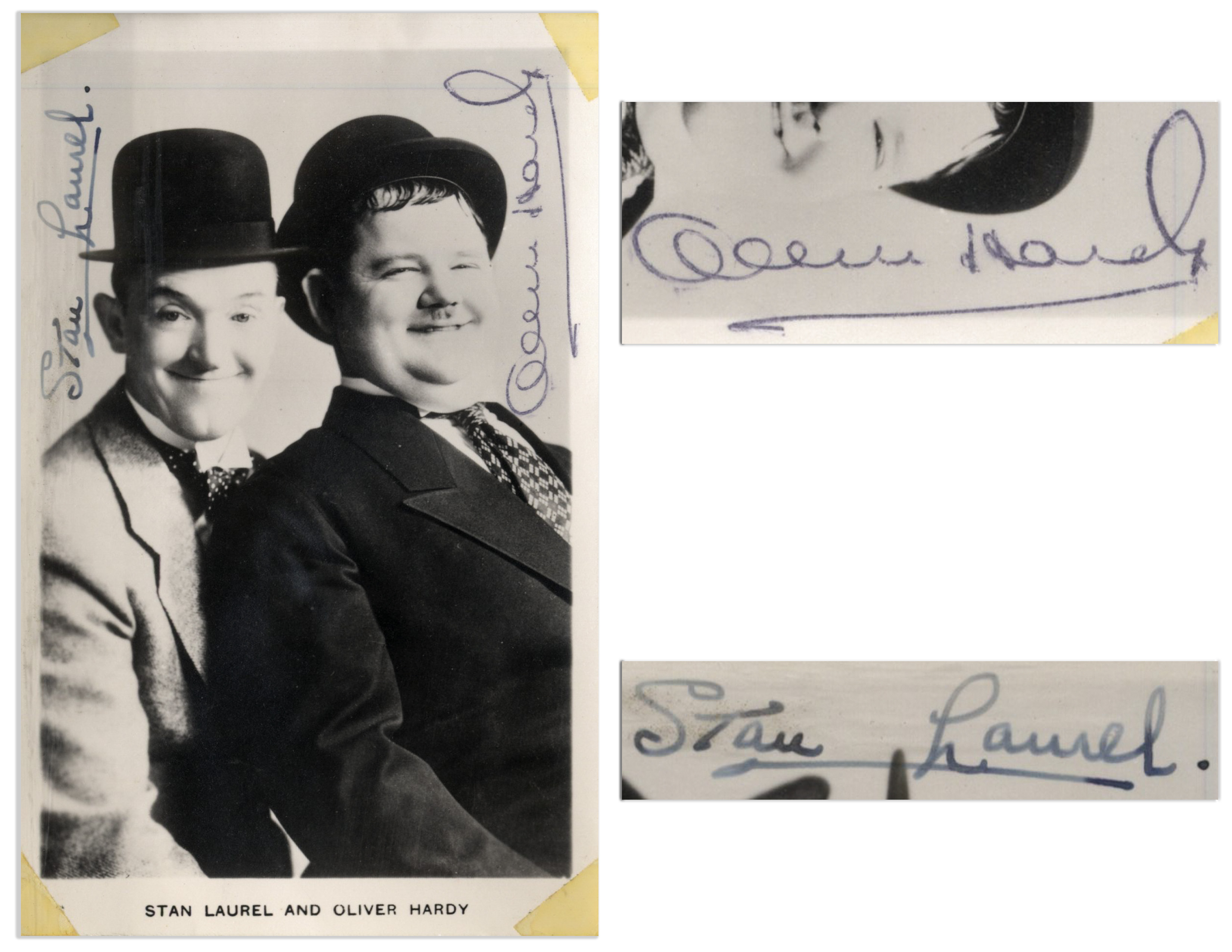 Lot Detail - Laurel & Hardy Signed Photo