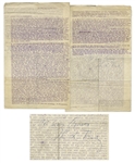 Leon Trotsky Letter Signed -- ...Do you actually believe that I wanted to provoke...the [Communist party] split?...as long as his power is not threatened he approves of everything in China...
