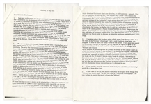 Leon Trotsky Letter Signed -- ''...Do you actually believe that I wanted to provoke...the [Communist party] split?...as long as his power is not threatened he approves of everything in China...''