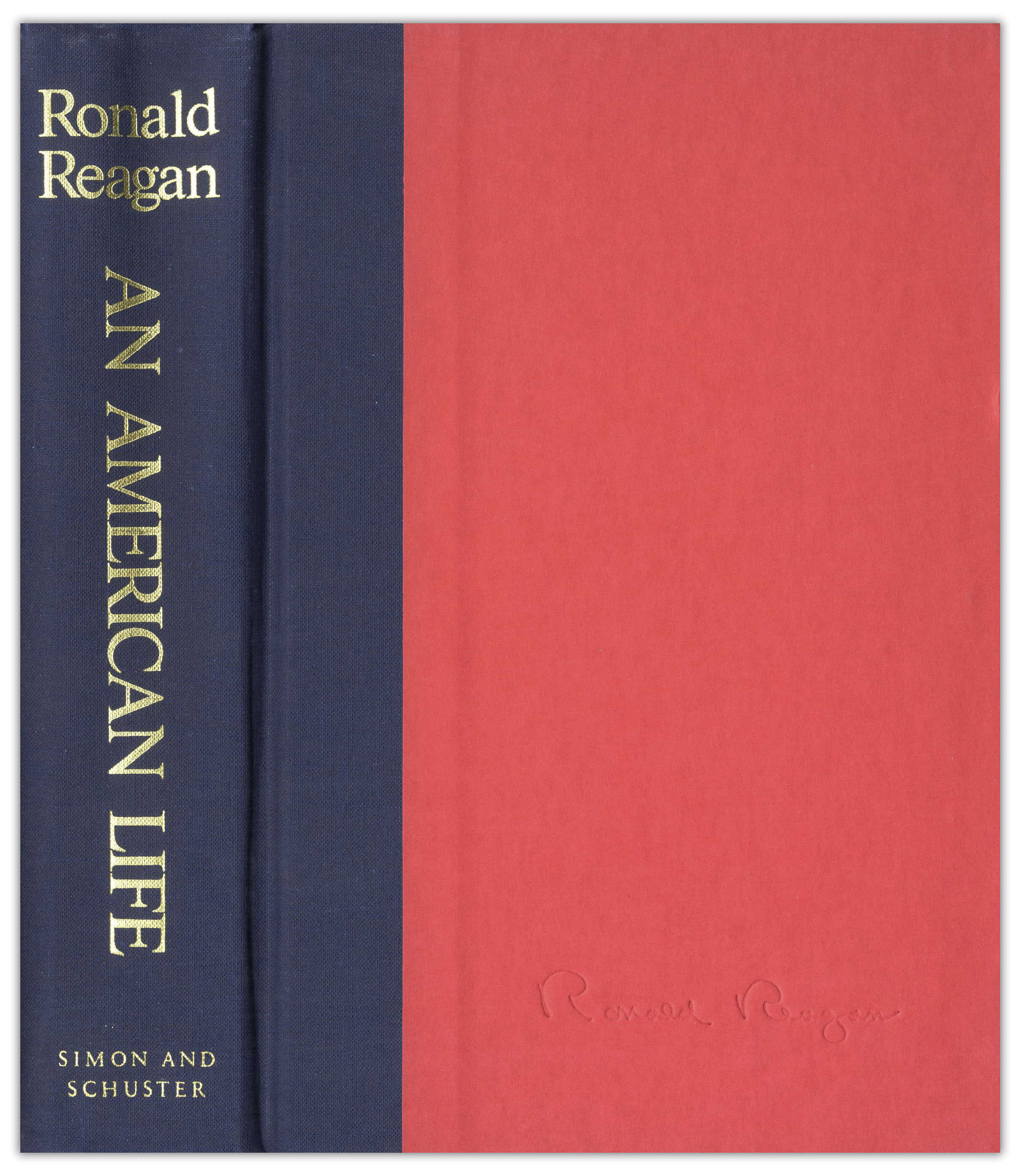 Lot Detail - Ronald Reagan Signed First Edition of His Autobiography ...