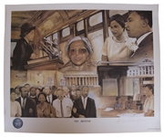 Rosa Parks Signed Civil Rights Limited Edition Poster