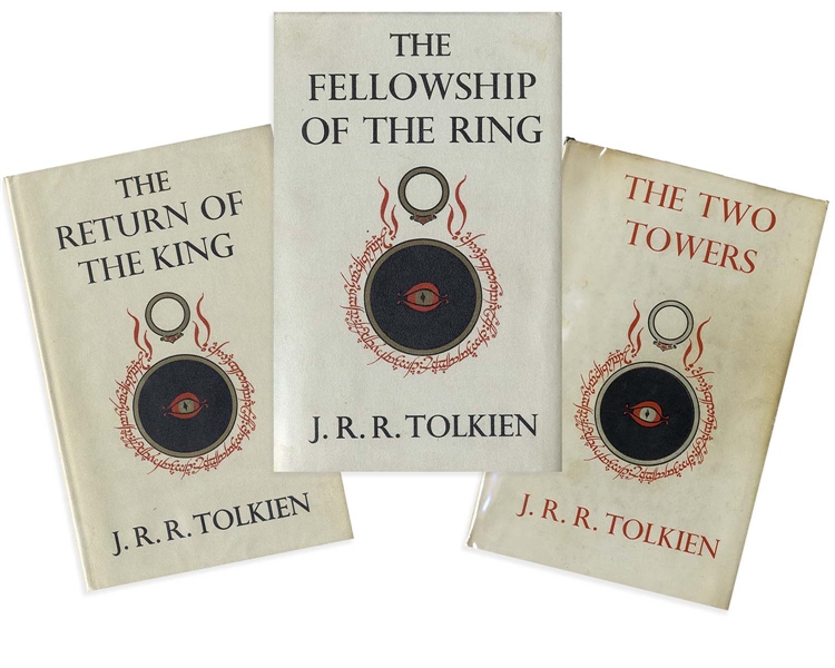 Lot Detail - First Edition Set of J.R.R. Tolkien's ''Lord of the Rings ...