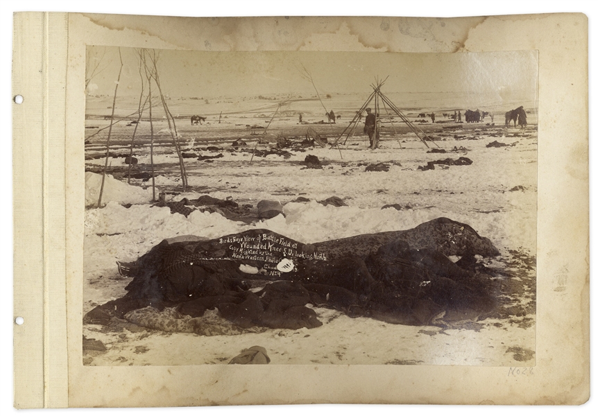 52 Photographs of the Wounded Knee Massacre and Its Aftermath -- The Most Comprehensive Photo Album of the Massacre With Many Unpublished Photos