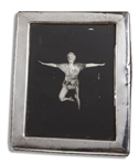 Mary Martin Sterling Silver Frame Displaying a Photo of Martin as Peter Pan