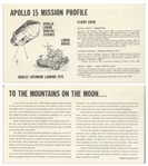 Apollo 15 Crew-Signed NASA Astronaut Insurance Cover -- Signed ''Al Worden'', ''Dave Scott'' & ''Jim Irwin'' -- Cancelled 26 July 1971 -- 6.5'' x 3.75'' -- Near Fine -- With COA From Worden