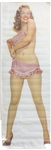 Marilyn Monroe Vintage Life-Size Poster Measuring Over 5 Tall