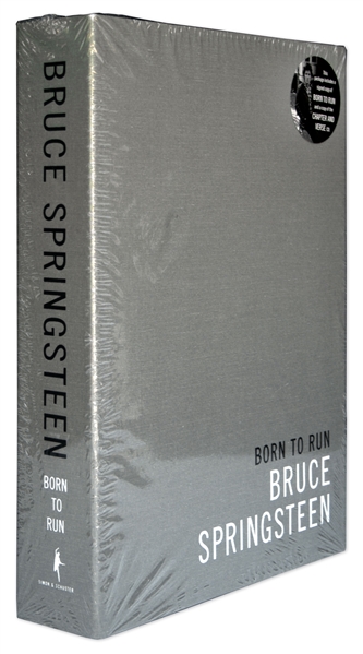 Bruce Springsteen Signed Copy of His Autobiography ''Born to Run''