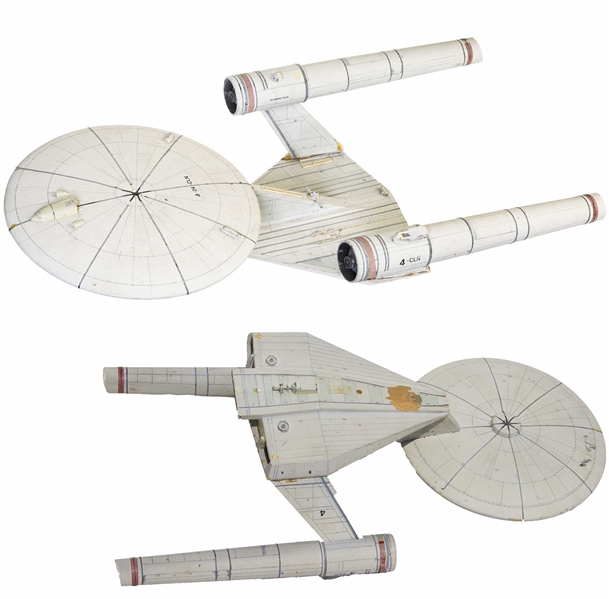 Screen-Used Ralph McQuarrie Original Model of Star Trek's USS Enterprise From 1976