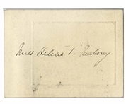 Eleanor Roosevelt Signed Christmas Card During FDR's Tenure as Governor of New York