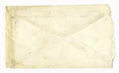 George Custer Envelope Made Out in His Hand to his Wife -- ''Mrs. Genl Custer''
