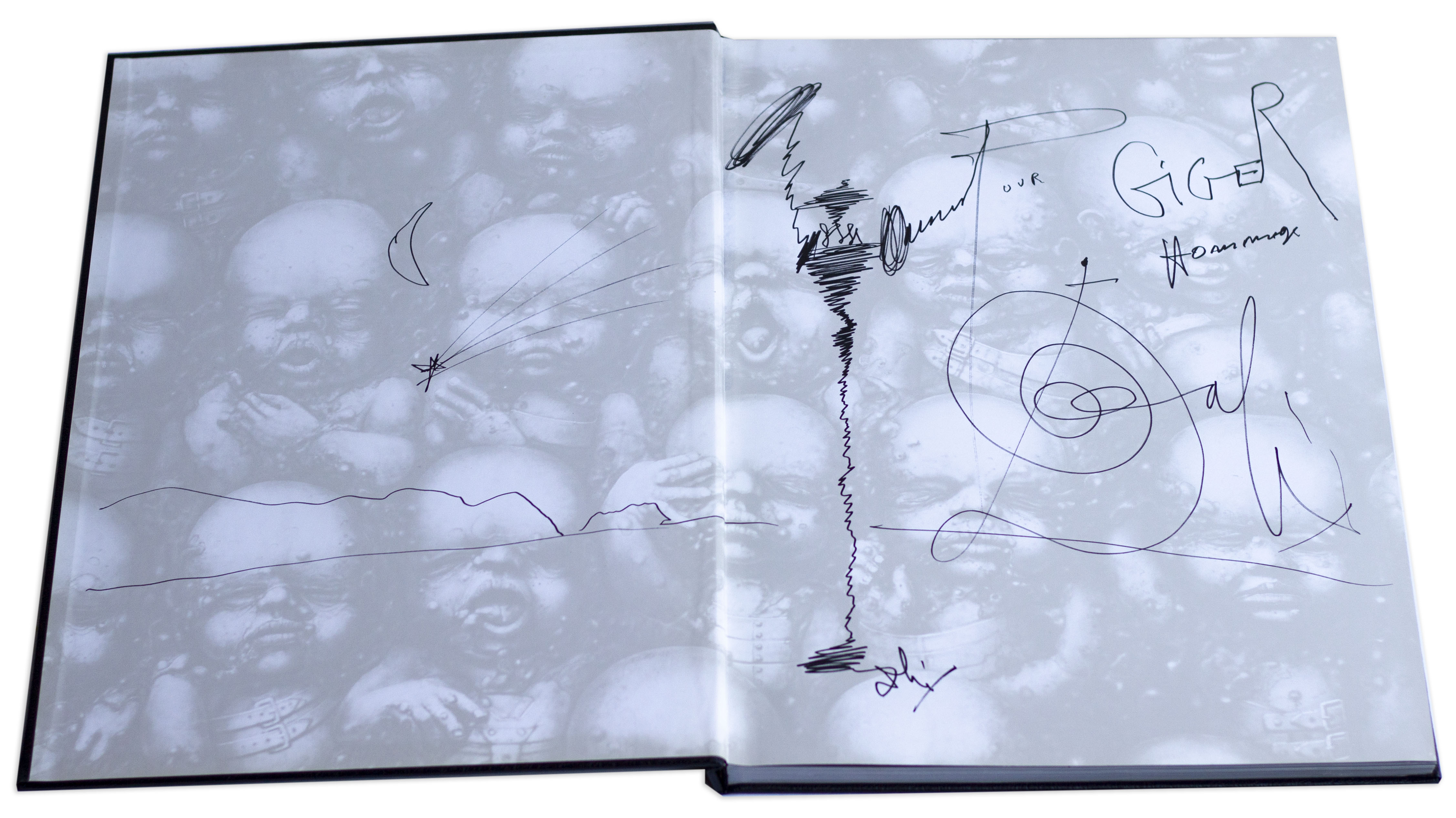 Lot Detail - H.R. Giger Signed Limited Edition of ''Necronomicon ...