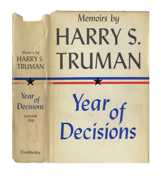 Harry Truman Signed ''Memoirs'' -- Inscribed to Photographer Extraordinaire Alfred Eisenstaedt