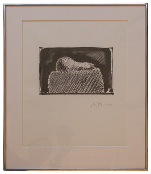 Jasper Johns ''Light Bulb'' Lithograph -- Hors Commerce 3 of 7