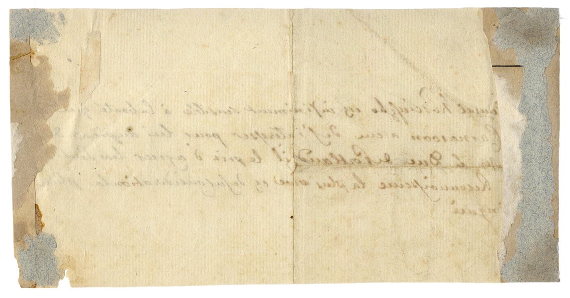 Tadeusz Kosciuszko Autograph Letter Signed -- ''...The General Kosciuszko is extremely sensitive to Lord Carnarvon's kindness...''