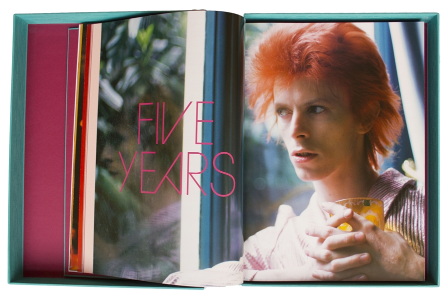 David Bowie Signed Limited Edition of ''The Rise of David Bowie, 1972-1973'' -- Taschen Book With Fantastic, Personal Images of Bowie From His Early, Ziggy Stardust Days