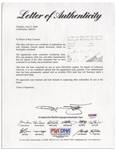 Abraham Lincoln Civil War Military Commission Signed as President -- With Full ''Abraham Lincoln'' Signature -- With PSA/DNA COA